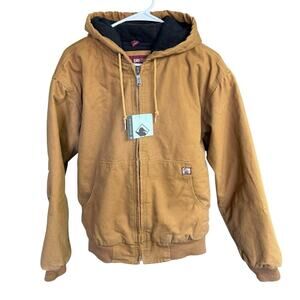 DRI DUCK Cheyenne Boulder Cloth Hooded Jacket with Tricot Quilt Lining Medium